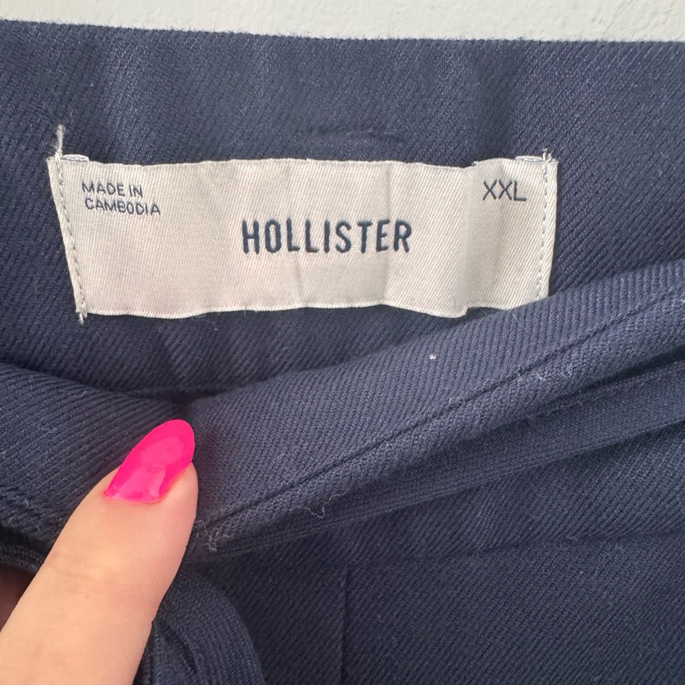 Hollister Dark Blue Mini Skirt - Picture 2 of 3